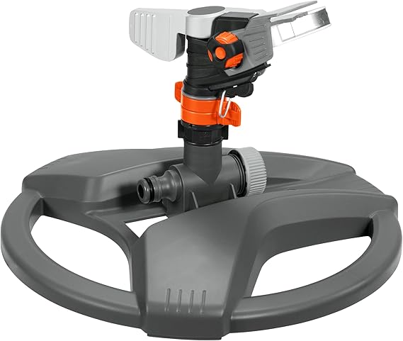 Rasensprenger mit variabler Reichweite