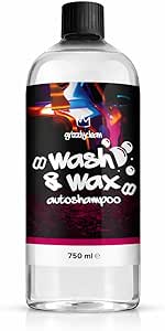 Grizzly Clean Autoshampoo mit Wachs - Hochwirksames Wash and Wax Auto Shampoo - Lackschonendes Autowaschmittel mit Versi