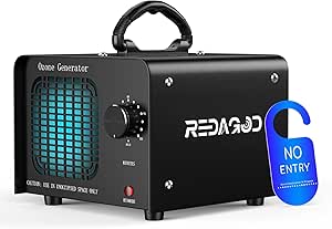 Ozongenerator 48000mg/h Ozongerät, Redagod Ozonisator Industrieller mit 120 Min Timer O3 Ozon Luftreiniger bis zu 300㎡ G