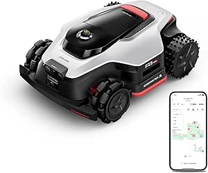 DREAME A3 AWD Pro 3500 Robot-Rasenmäher, für 3500 m², 4WD-Nabenmotoren, ohne RTK, 360° 3D-LiDAR & KI-Vision, Steigfähigk