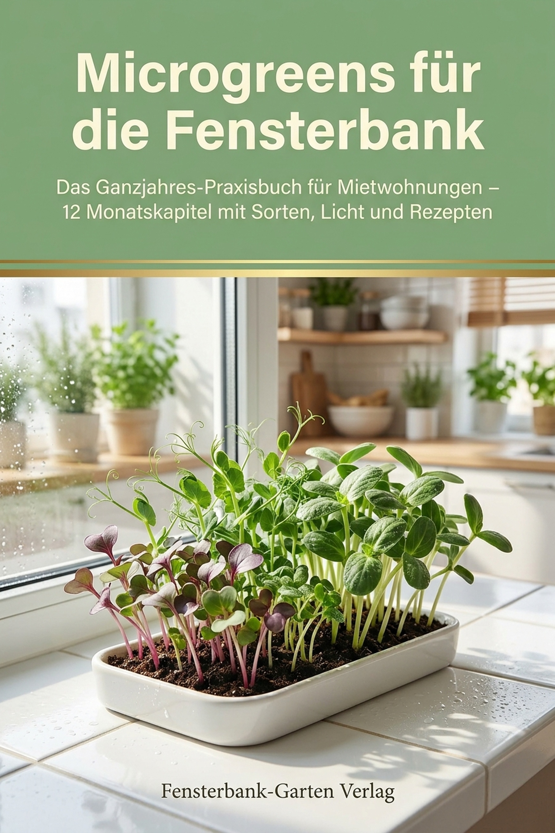 Cover: Microgreens für die Fensterbank