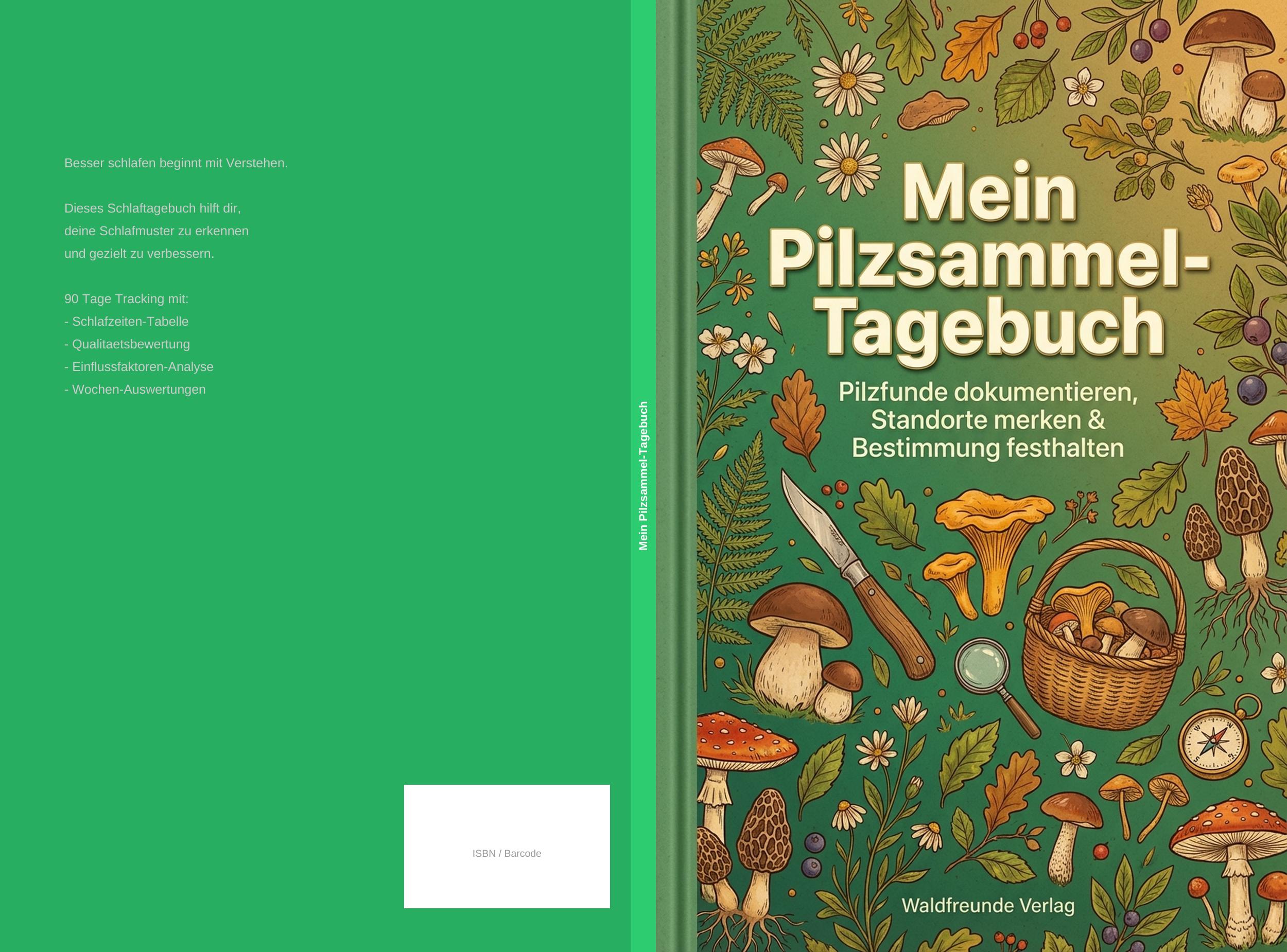 Cover: Pilzsammel-Tagebuch